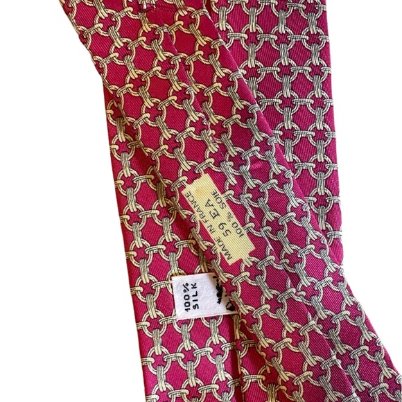 Hermes Silk Tie Vintage - Picture 2 of 5